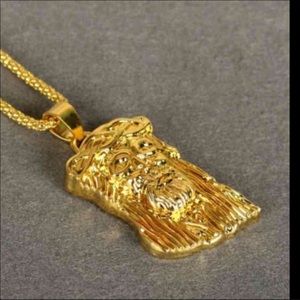 New gold plated necklace